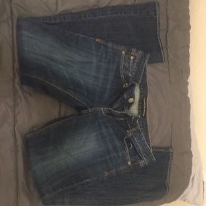 Express Jeans low rise bootcut size 6R